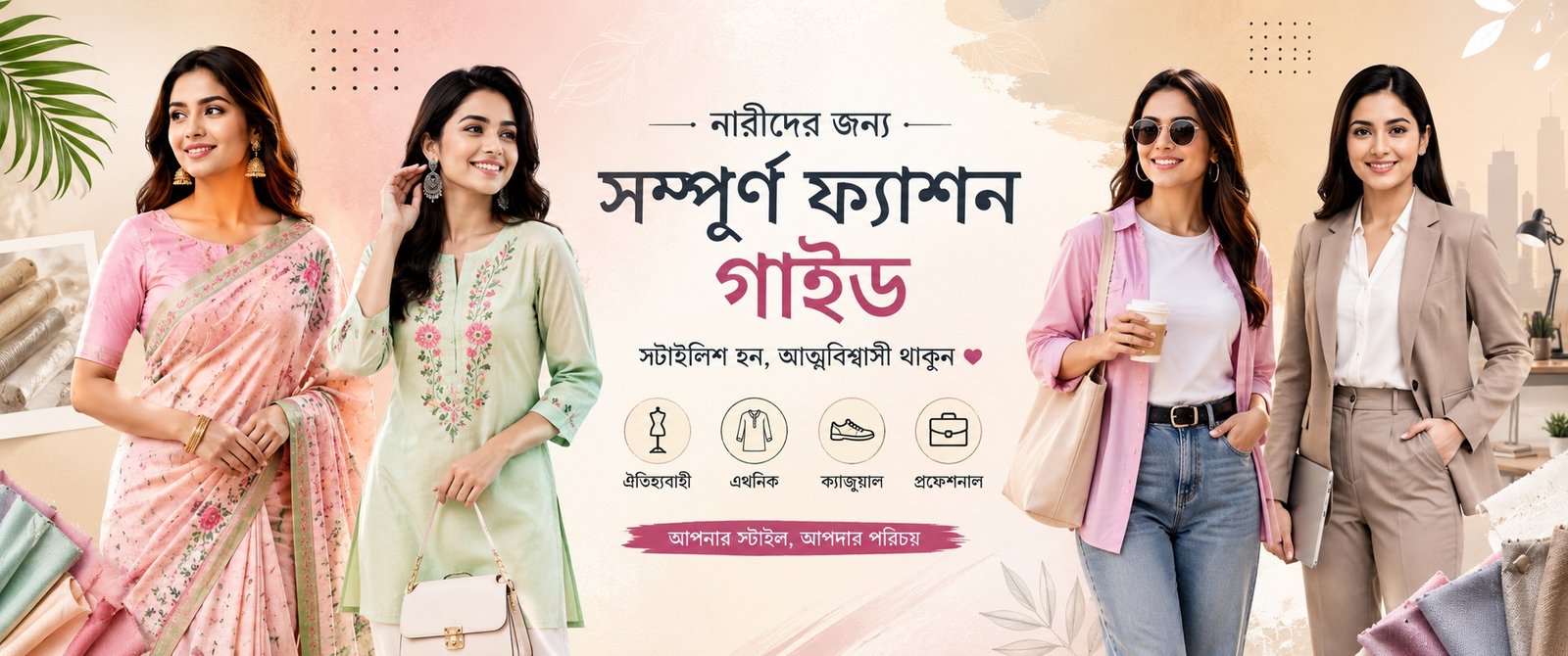নারীদের জন্য সম্পূর্ণ ফ্যাশন গাইড: স্টাইলিশ ও আত্মবিশ্বাসী লুকের রহস্য