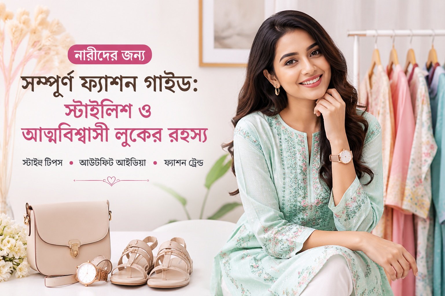 নারীদের জন্য সম্পূর্ণ ফ্যাশন গাইড: স্টাইলিশ ও আত্মবিশ্বাসী লুকের রহস্য